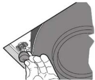 BROAN Flex AE80BL - Raccordez un conduit rond de 10 cm (4 po). - 2
