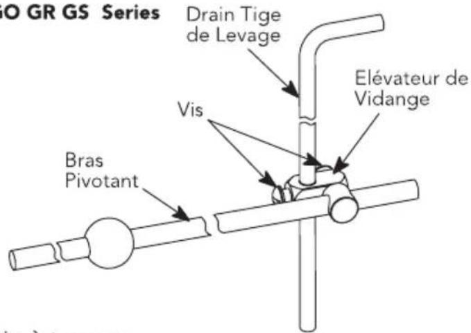 TOTO GS TLG03308U - Pour les drains du modèle GO-GR-GS - 1
