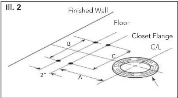 TOTO Vespin II CST474CEFG - Install Outlet Connection - 1