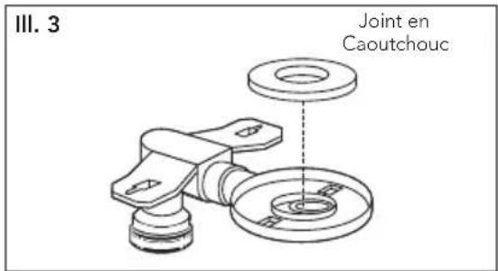 TOTO Vespin II CST474CEFG - Installer le raccord de sortie - 2