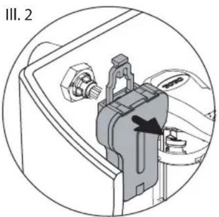 TOTO Vespin II CST474CEFG - Servicing the Flush Valve (ST453 Model Tank Only) - 3