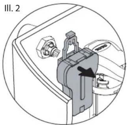 TOTO Vespin II CST474CEFG - Remplacement de robinet de chasse (Modèle de réservoir ST453 seulement) - 1