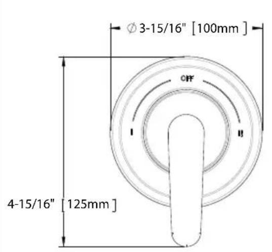 TOTO Silas TS210DW - ROUGH-IN DIMENSIONS / DIMENSIONES PRELIMINARES / DIMENSIONS BRUTES - 1