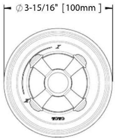 TOTO Silas TS210DW - INCLUÍA PARTES - 1