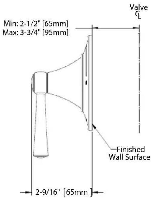 TOTO Silas TS210DW - ROUGH-IN DIMENSIONS / DIMENSIONES PRELIMINARES / DIMENSIONS BRUTES - 2