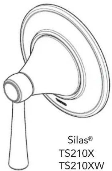 TOTO Vivian TS220XW - Three-Way Diverter Trim - 1