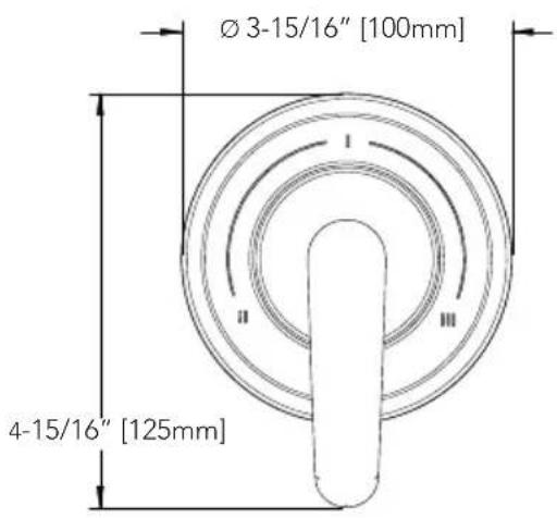 TOTO Vivian TS220XW - ROUGH-IN DIMENSIONS / DIMENSIONES PRELIMINARES / DIMENSIONS BRUTES - 3