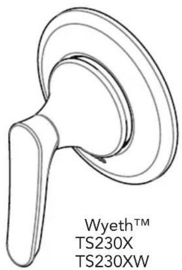 TOTO Vivian TS220XW - Three-Way Diverter Trim - 2
