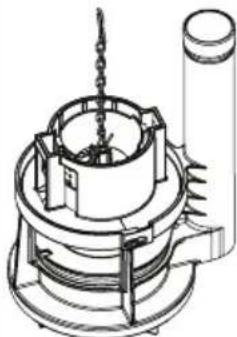 TOTO Drake II C453CUF - REPLACEMENT PARTS / REFACCIONES / PIÈCES DE RECHANGE - 1