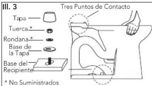 TOTO Drake II C453CUF - PROCEDIMIENTO DE INSTALACIÓN - 3