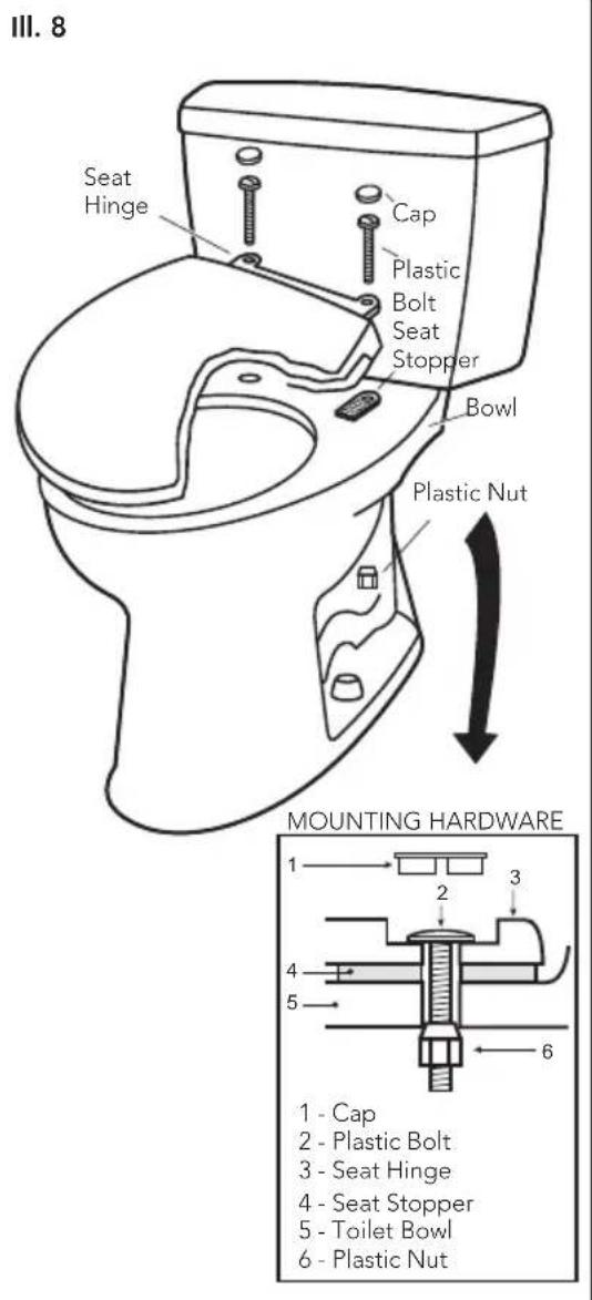 TOTO Drake II C453CUF - INSTALLATION PROCEDURE - 2