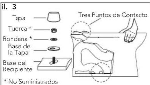 TOTO CST785CEFG - PROCEDIMIENTO DE INSTALACIÓN - 3