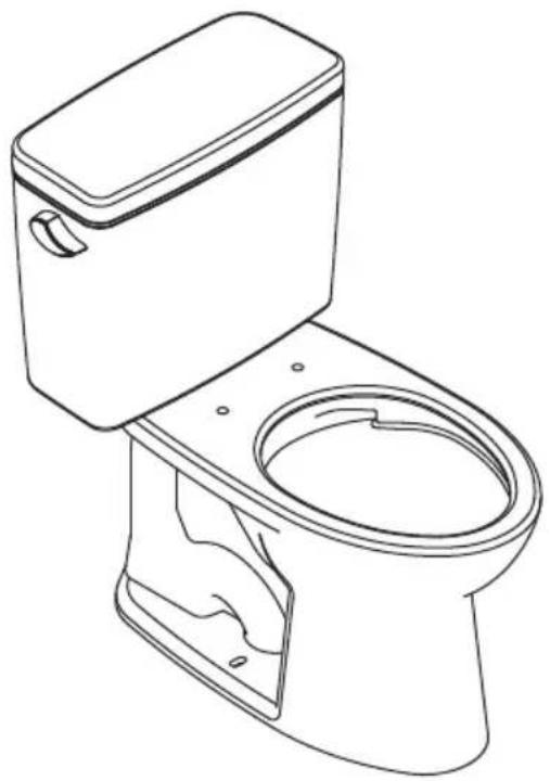 TOTO CST785CEFG - TOTO - 1