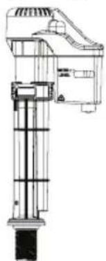 TOTO CST785CEFG - Water Level Adjustment - 1