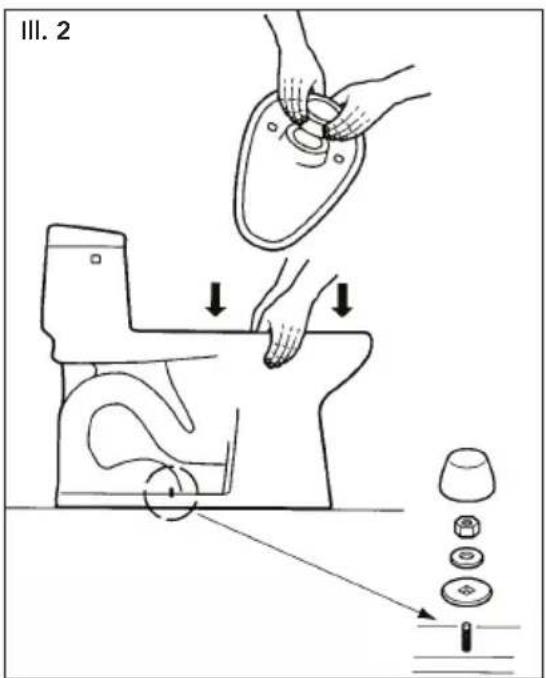 TOTO Promenade II MS814224CEFRG - INSTALLATION PROCEDURE - 2