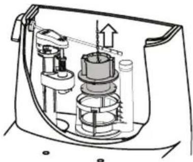 TOTO Promenade II MS814224CEFRG - Remplacement d'une valve du drain - 2