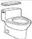 TOTO Eco Guinevere MS974224CEFG - 1