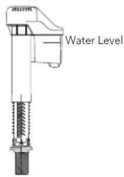 TOTO Eco Guinevere MS974224CEFG - Water Level Adjustment - 2