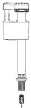TOTO Eco Guinevere MS974224CEFG - Water Level Adjustment - 1