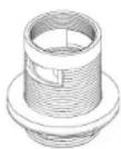 TOTO Aimes ABY626N - Install Drain body to floor pipe - 3