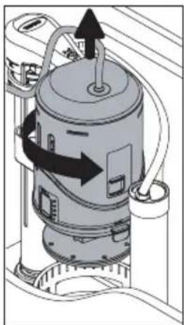 TOTO Eco UltraMax MS854114ELR - Replacing the Flush Valve (CST604CUFG Model Only) - 4