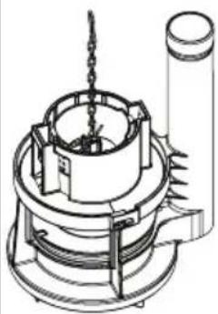 TOTO Eco UltraMax MS854114ELR - REPLACEMENT PARTS / REFACCIONES / PIÈCES DE RECHANGE - 1