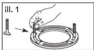 TOTO Drake CST776CEG - INSTALLATION PROCEDURE - 1