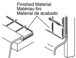 Finished Material Matériau fini Material de acabado