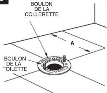 American Standard Town Square S 2851A105 - 2a MESURES RELATIVES AUX POINTS DE RACCORDEMENT : - 3