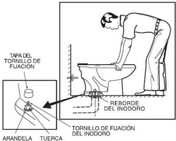 American Standard Baby Devoro 4019828 - COLOQUE EL INODORO EN EL REBORDE - 1