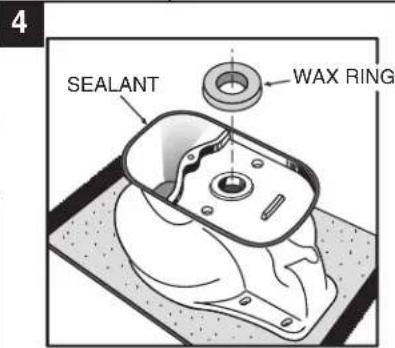 American Standard Baby Devoro 4019828 - REMOVE OLD TOILET - 4