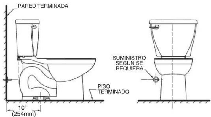 American Standard Baby Devoro 4019828 - DIMENSIONES APROXIMADAS: - 1