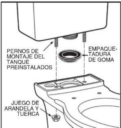 American Standard Town Square S 3851A101 - INSTALACIÓN DEL TANQUE - 2