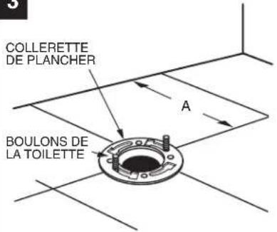 American Standard Town Square S 3851A101 - MESURES RELATIVES AUX POINTS DE RACCORDEMENT : - 2