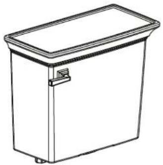American Standard Town Square S 4216228 - gpf / 4.8 Lpf 2-piece Toilet - 1