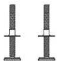 American Standard Town Square S 4216228 - Inodoro de 2 piezas de 1,28 g/d / 4,8 l/d - 8