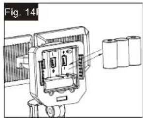 Vaxcel Outdoor Security T0722 - Utilisation des piles alcalines et remplacement de la pile rechargeable - 2