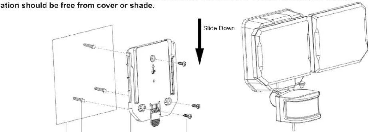 Vaxcel Outdoor Security T0722 - ASSEMBLY AND INSTALLATION INSTRUCTIONS - 2