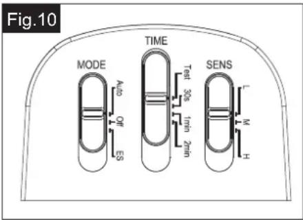 Vaxcel Outdoor Security T0722 - Operate by Solar Power: (See Fig.11) - 1