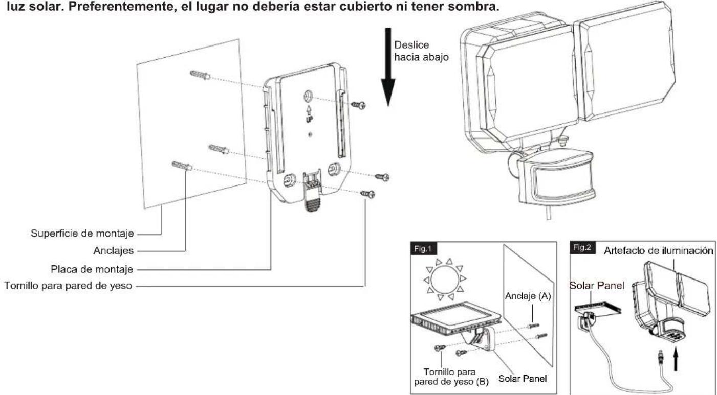 Vaxcel Outdoor Security T0722 - INSTRUCCIONES DE ENSAMBLAJE E INSTALACIÓN - 2