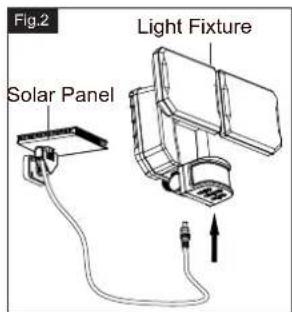 Vaxcel Outdoor Security T0722 - ASSEMBLY AND INSTALLATION INSTRUCTIONS - 4