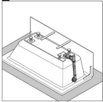 Duravit D-Code 700405000000090 - For D-Code bathtubs: - 1