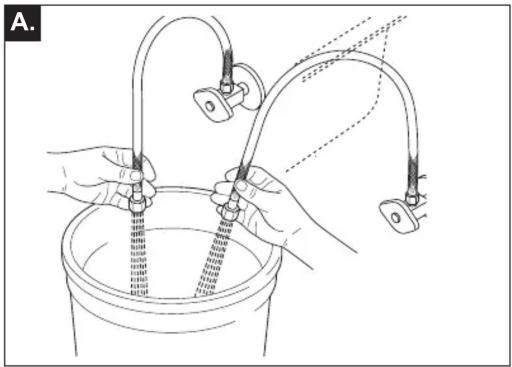 DELTA 1993LF - Installation du robinet - 1