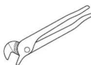 DELTA 1993LF - SINGLE LEVER BAR FAUCET LLAVE MONOMANDO DE BARES ROBINET DE BAR À UNE MANETTE - 5