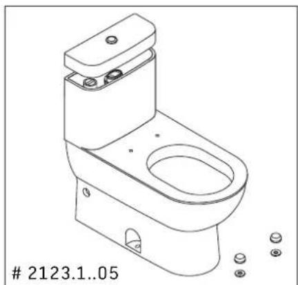 Duravit Darling New 2123012005 - Consignes d'installation - 2