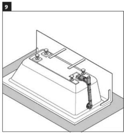 Duravit Architec 700442000000090 - Pour les baignoires D-Code : - 1