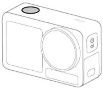 DJI Osmo Action 6 - Bouton d'alimentation/de changement rapide - 1