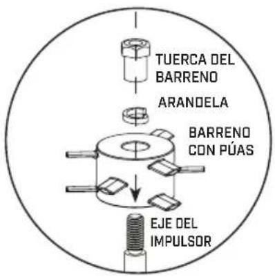 Chapin 88000A - SPIKED AUGER ASSEMBLY - 1