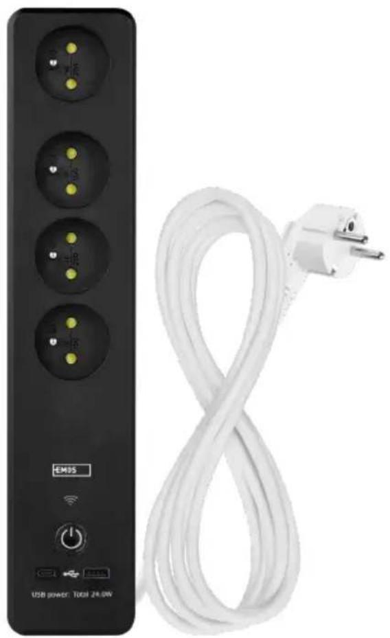 Emos P1412SM - PL | Przedłużacz Smart - 1