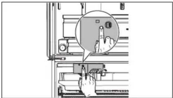 FRIGIDAIRE GRFS287DAF - Mise en marche et arrêt de la machine à glaçons - 1